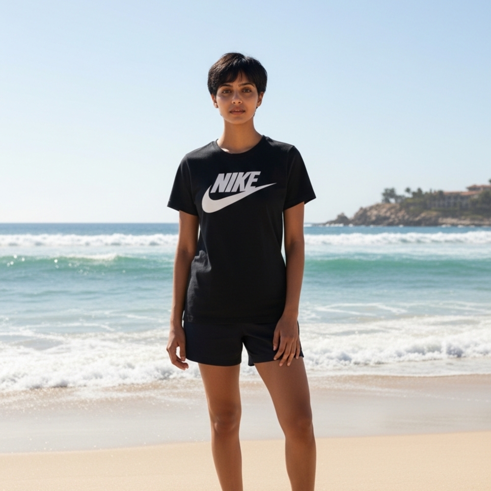 Nike Women's Black Shirt. Size S